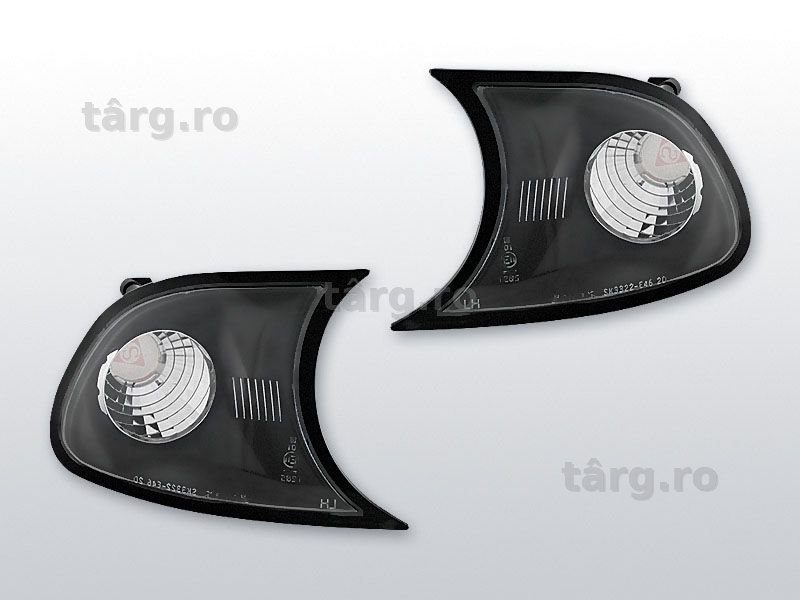 Semnalizari BMW E46 09.01-03.03 COUPE negre clare