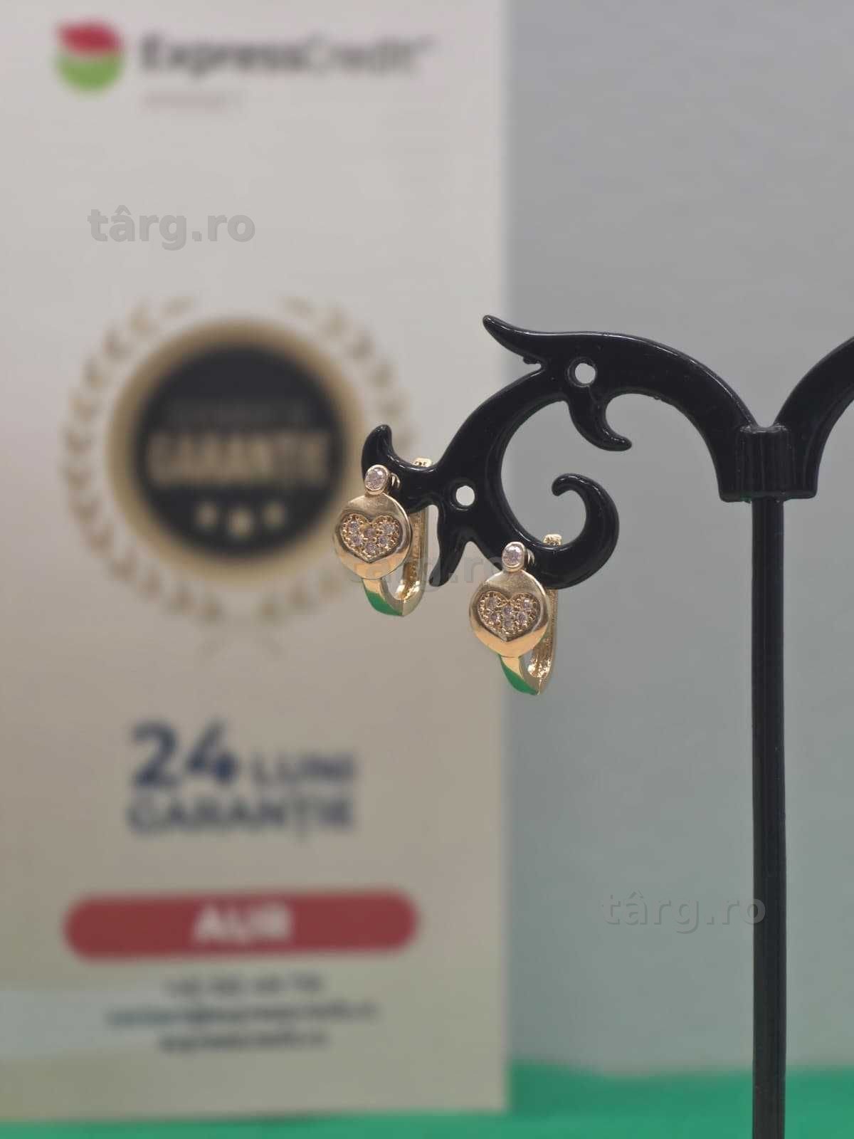 Cercei aur 14K 2.05g [Ag45 Bacau1 B.7187.1.44]