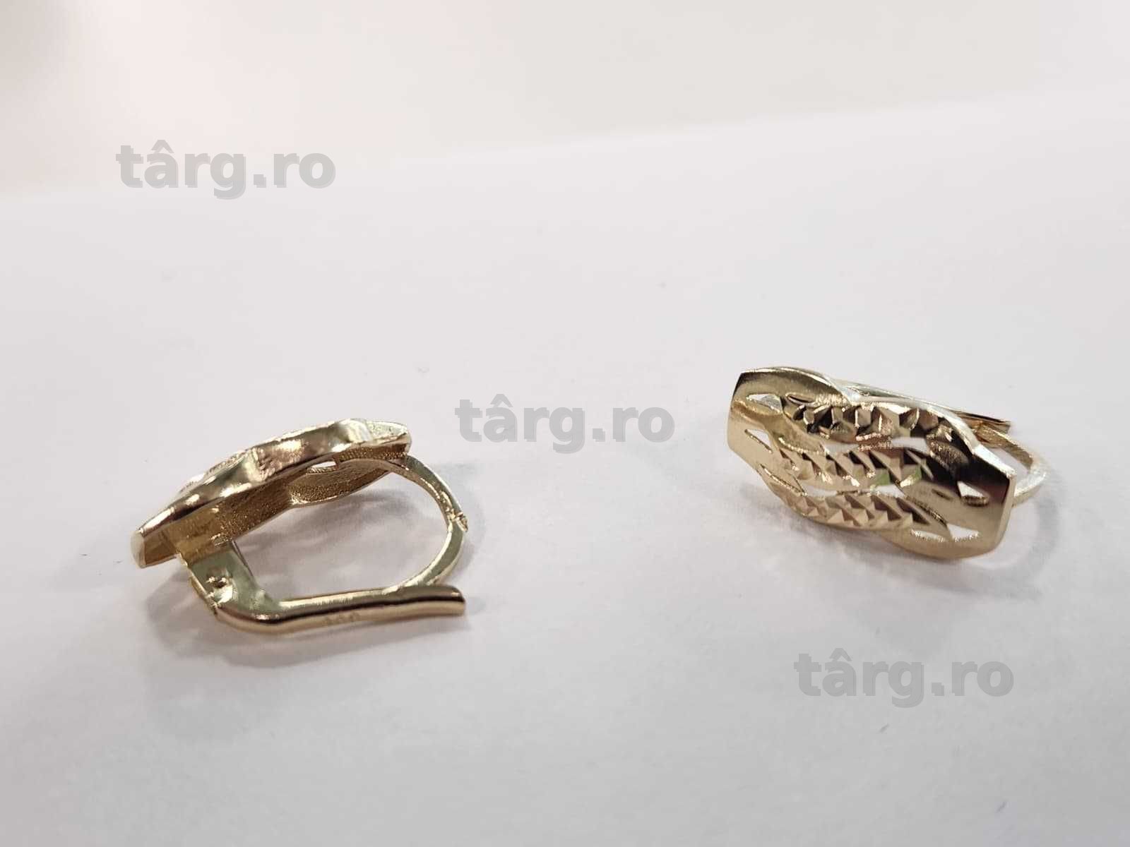 Cercei aur, 14k, 2.11g (b 67707.3 Ag2 Tudor) 2