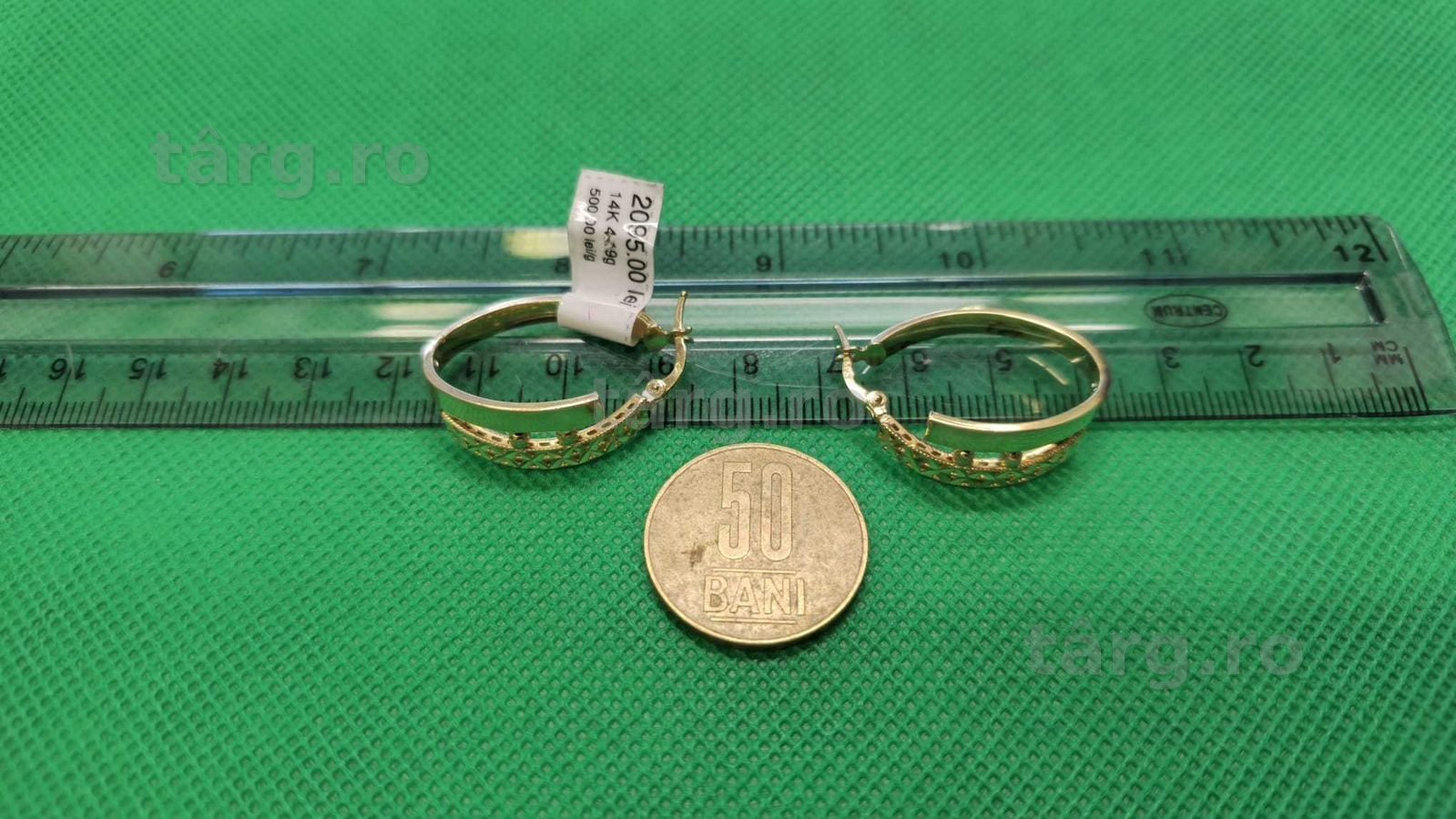 Cercei aur 14k 4.19gr (AG.7) 5