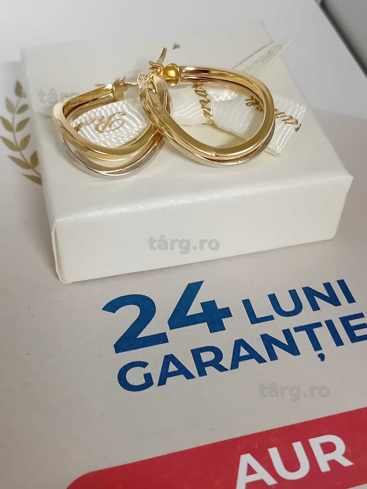 Cercei aur 14k[Tomesti-b:33348]-Garantie 2 ani!