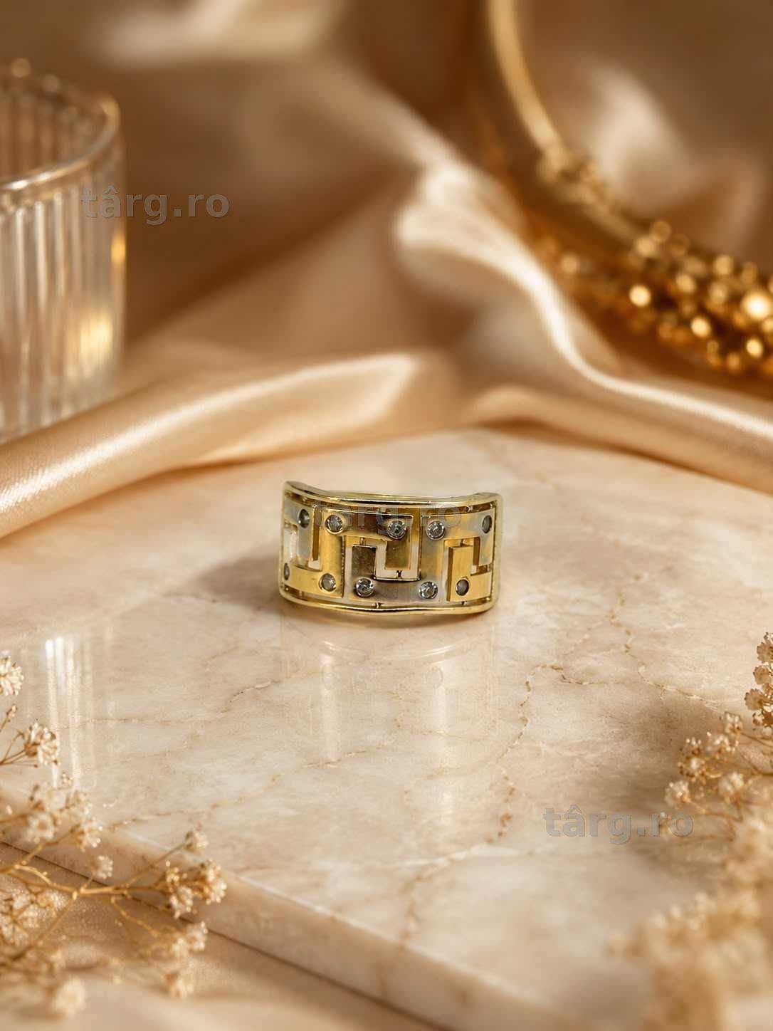 Inel aur 14K 5.23g ( Galata B8875.5 ) - Garantie 2 ani!