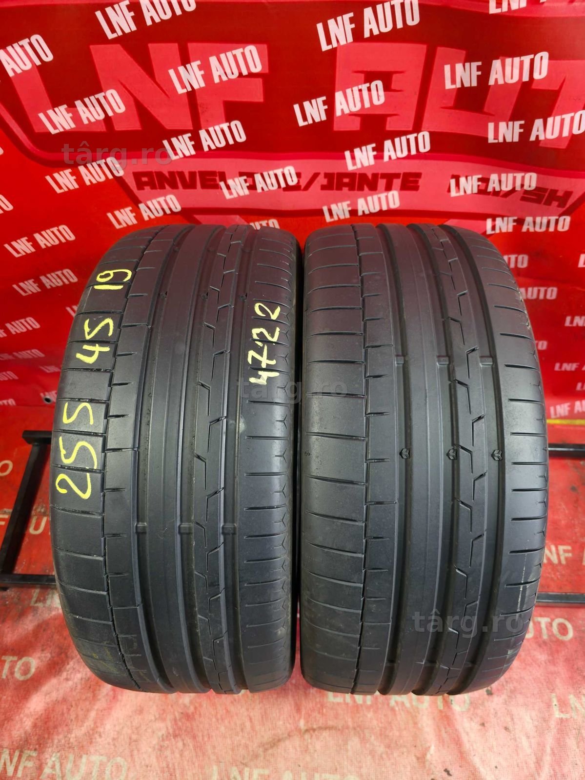 Anvelope de VARA - 255/45/19 - Continental - CA NOI - DOT 4722 !