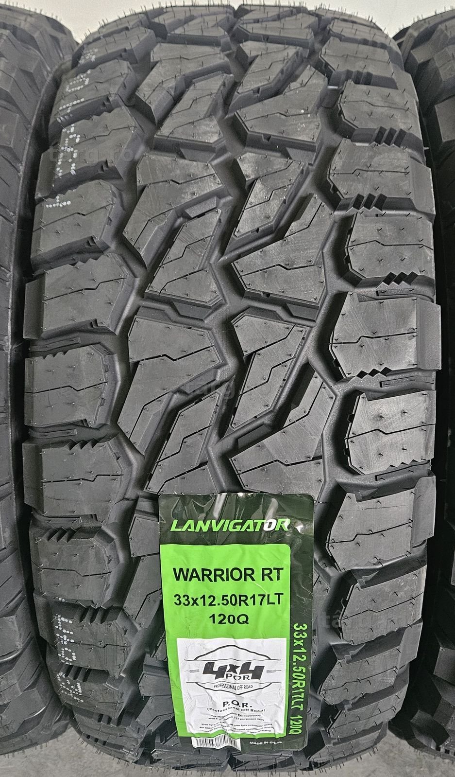 33x12.5 R17, 120Q, LANVIGATOR Warrior R/T, Anvelope Off Road M+S 2