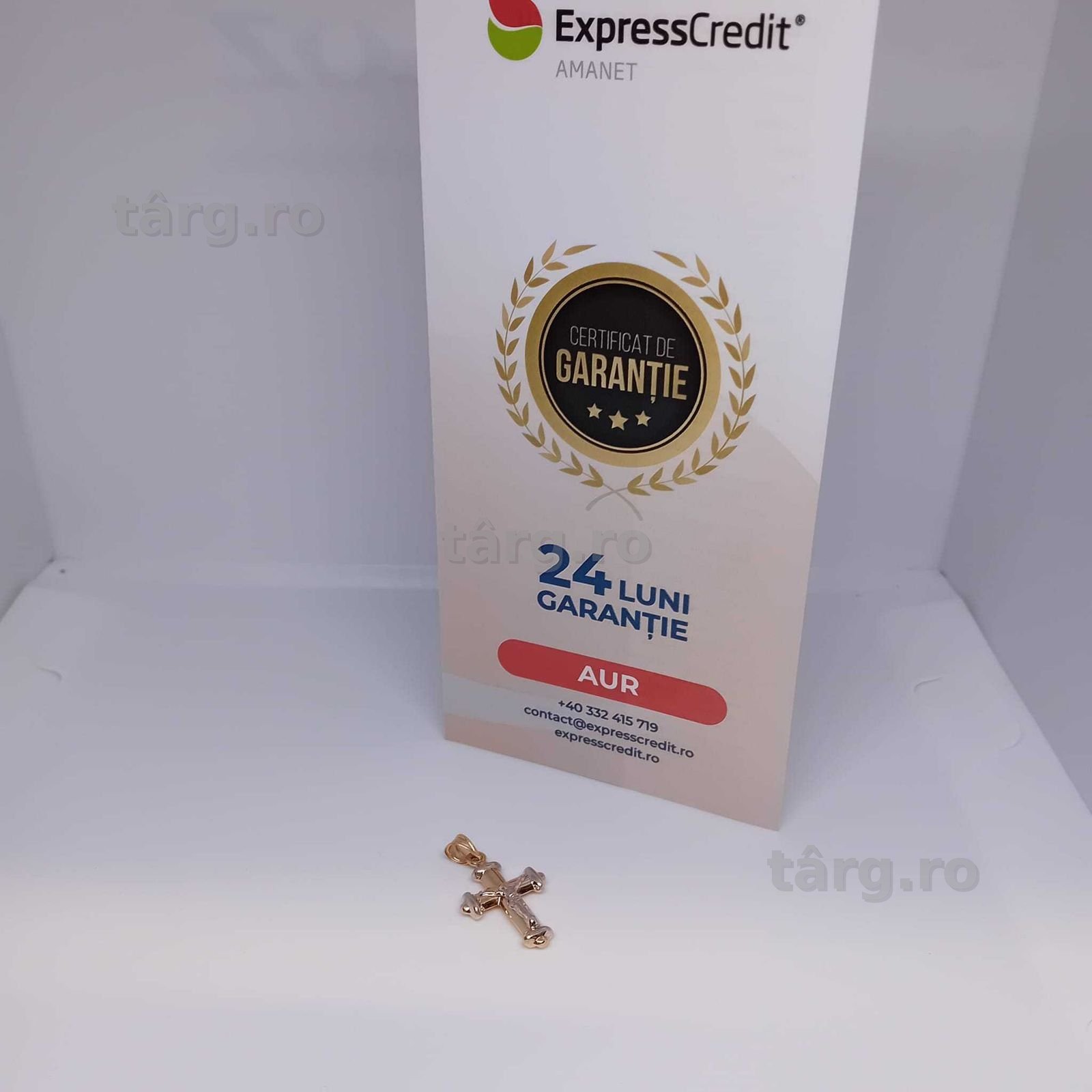 Pandantiv Aur 14K 1.05g (Ag4 Dacia B.51925) Garantie 2 ani