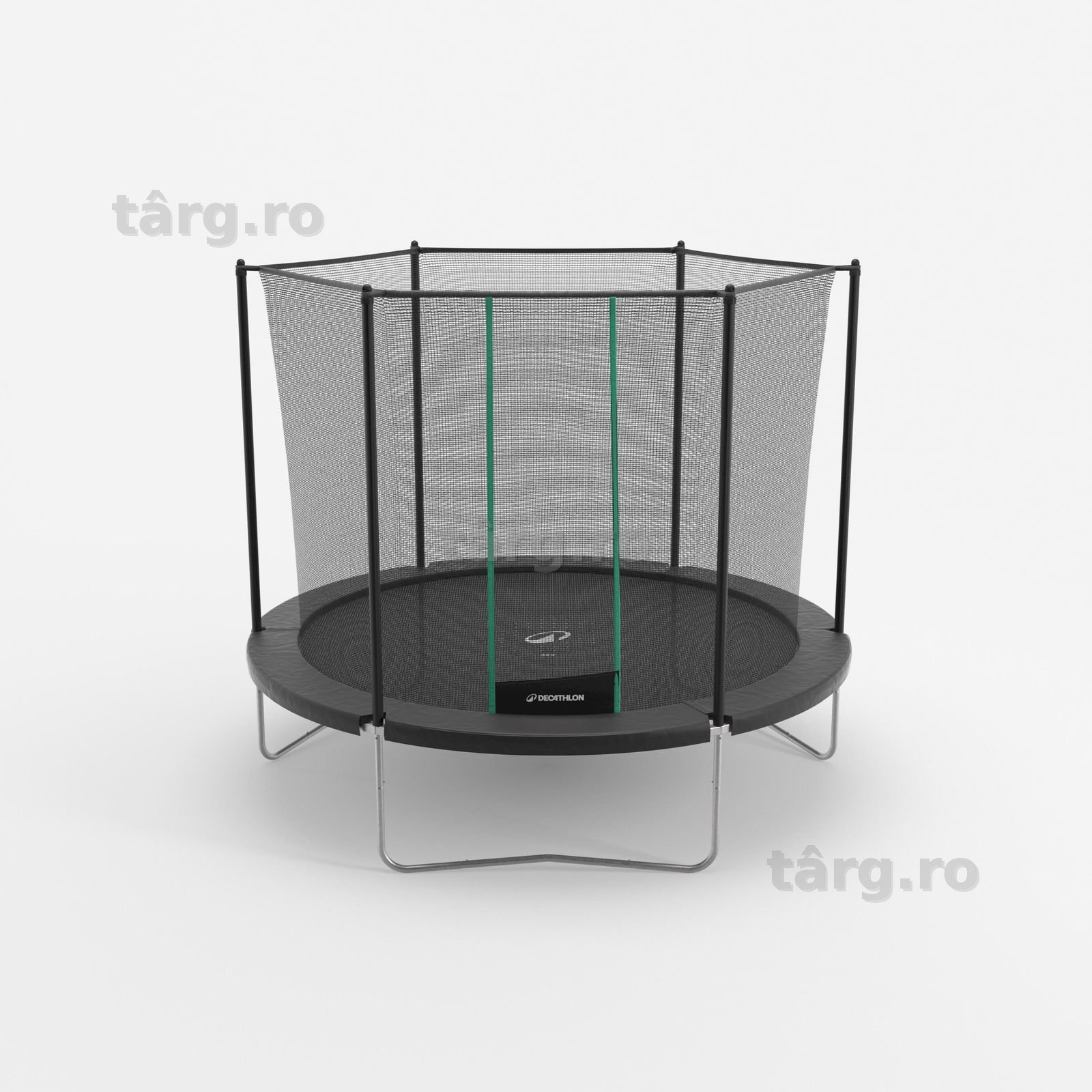 Trambulină rotundă cu plasă de protecție, - produs resigilat Decathlon