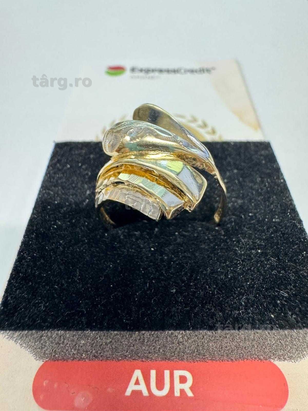 Inel din aur 14k (69786.2/ 10 Pacurari 1) garantie 2 ani! 2