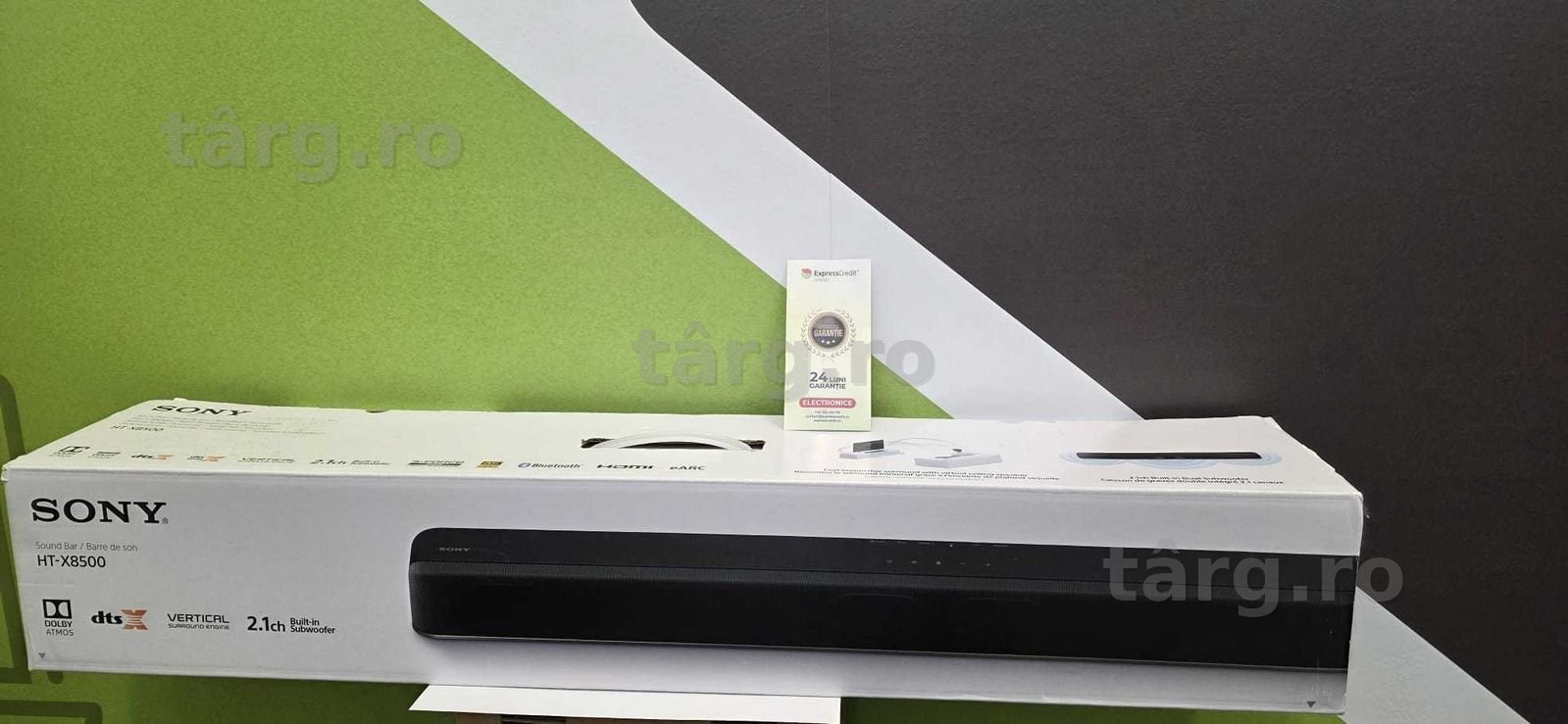 Soundbar SONY HT-X8500v (Ag 27 Gara 2) B50447 Garantie 2 ani