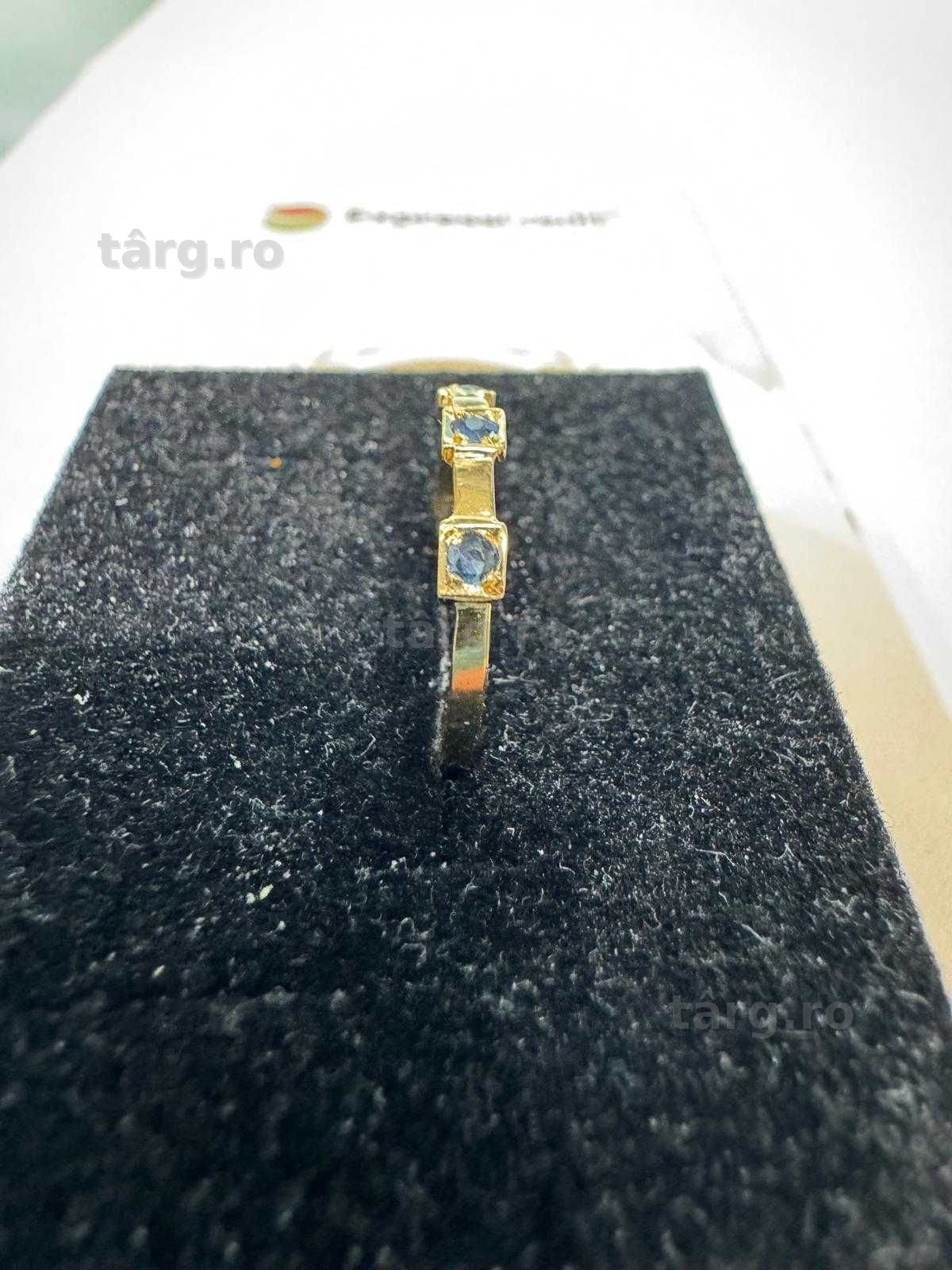 Inel din aur 18k (70019.1/ 10 Pacurari 1) garantie 2 ani! 4