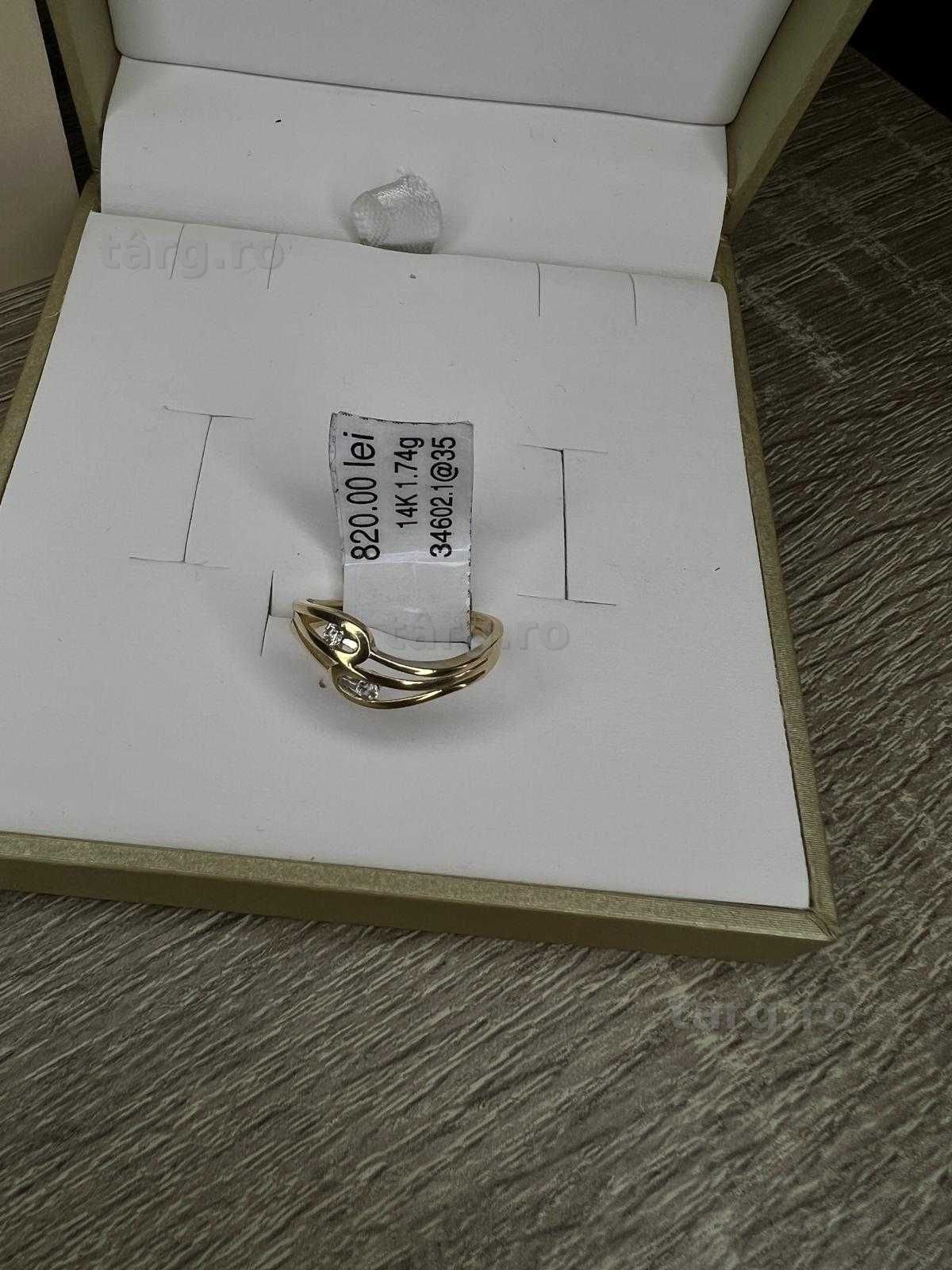 Inel Aur 14K 1.74g (AG42 B.34602) GARANTIE 24 LUNI