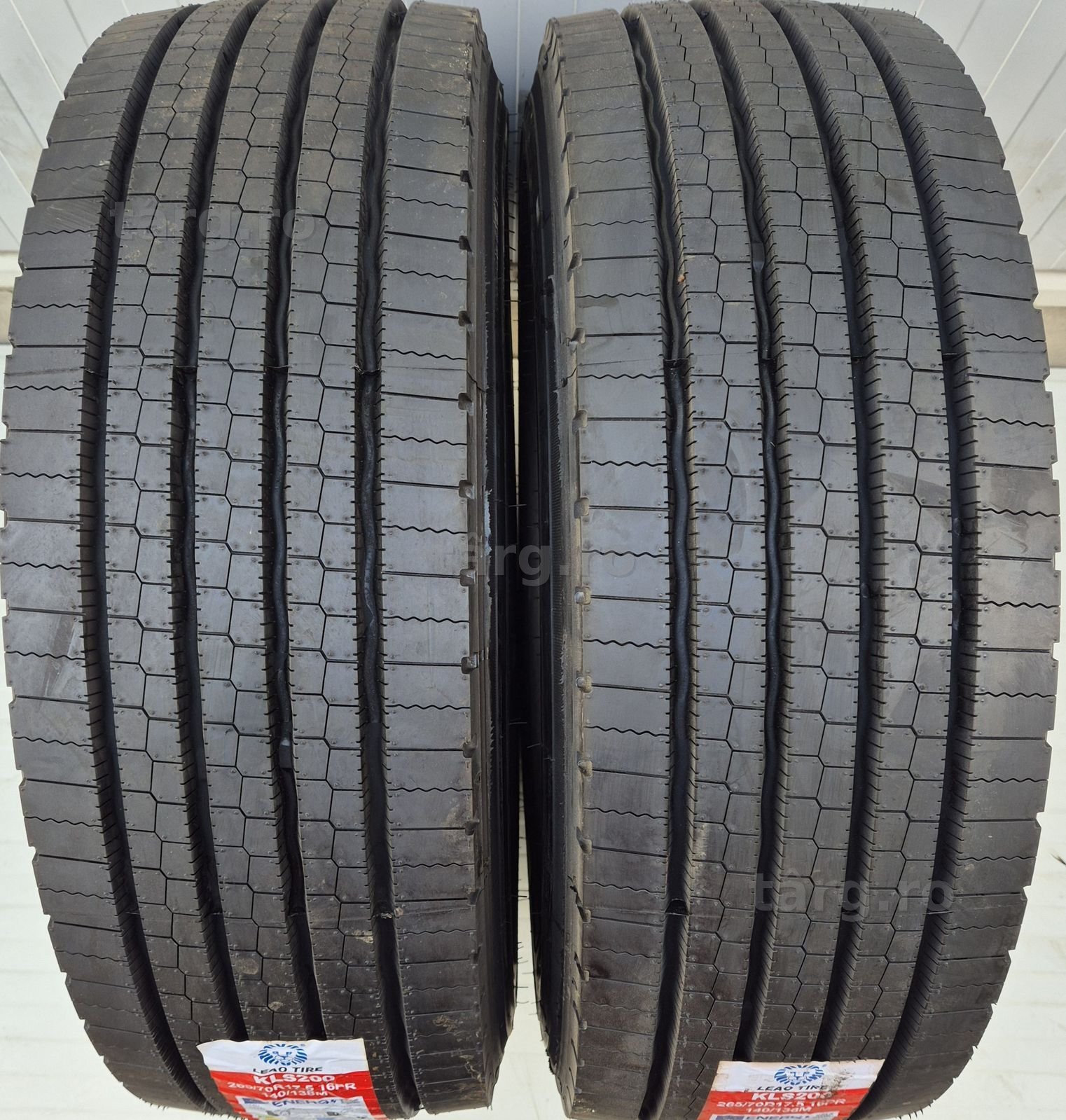 265/70 R17.5, 140M, LEAO KLS200 16 P.R. , Anvelope de directie M+S 2