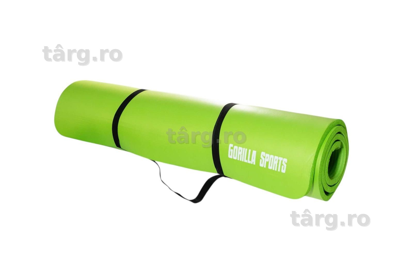 *Saltea Yoga 190cm x 100cm x 15mm grosime. verde
