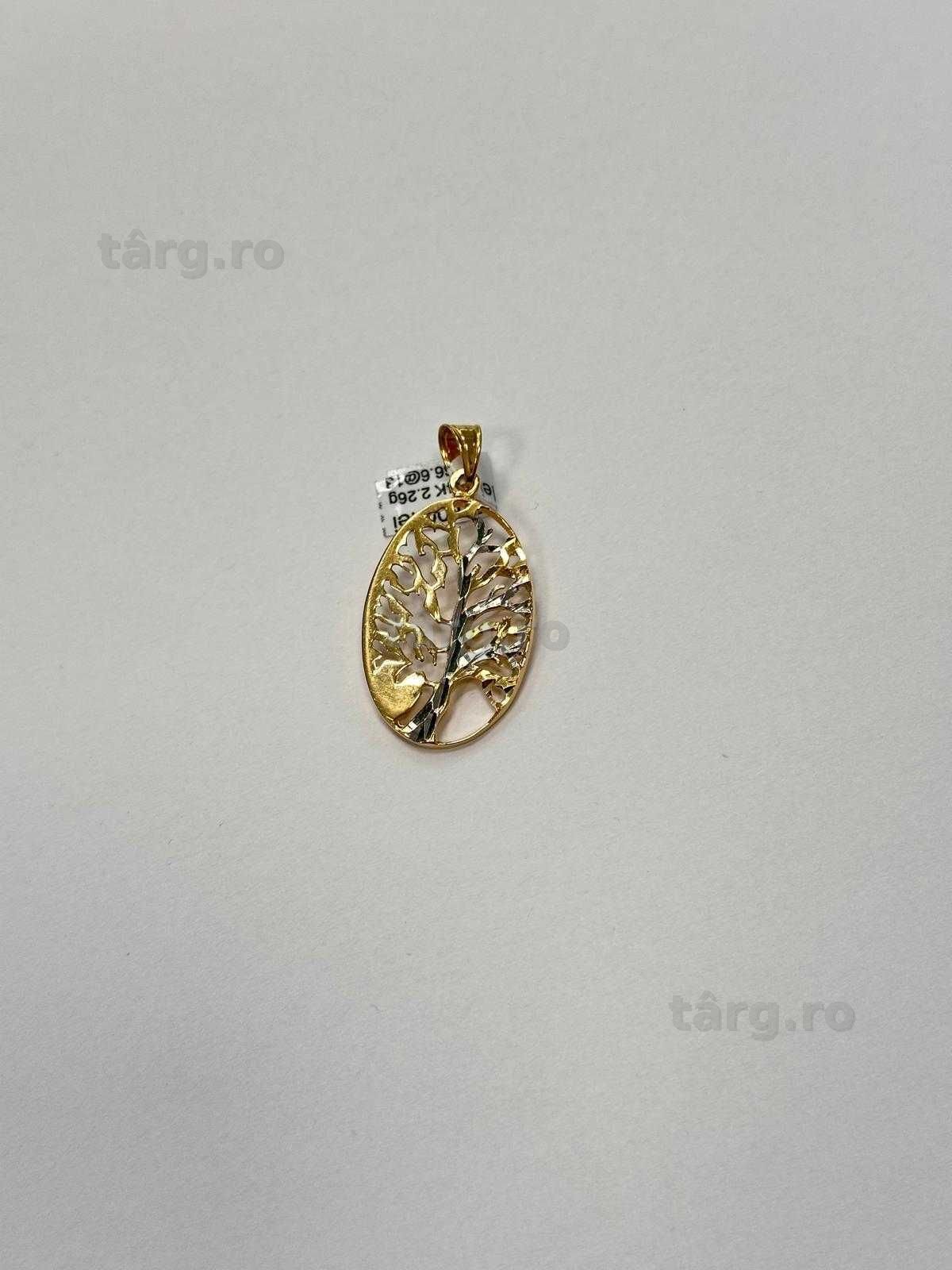 Medalion aur 14K 2.26g (AG13 B55666) Garantie 2 Ani
