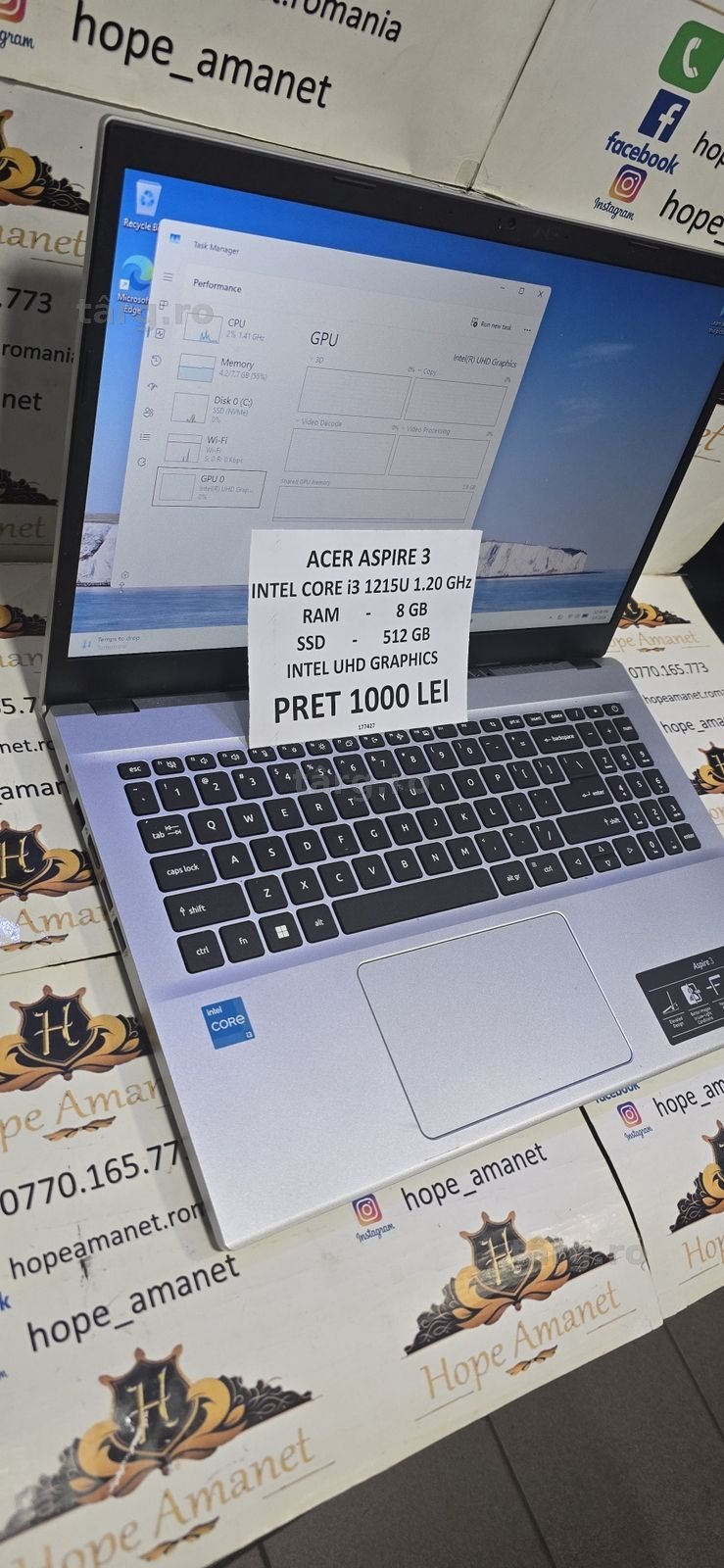 Hope Amanet P6 Laptop Acer Aspire 3 #177427 2