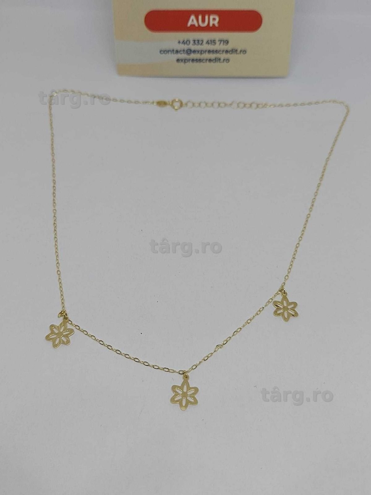 Colier aur 14k 1.44gr [35361.1/30 Pacurari 2] Garantie 2 ani!