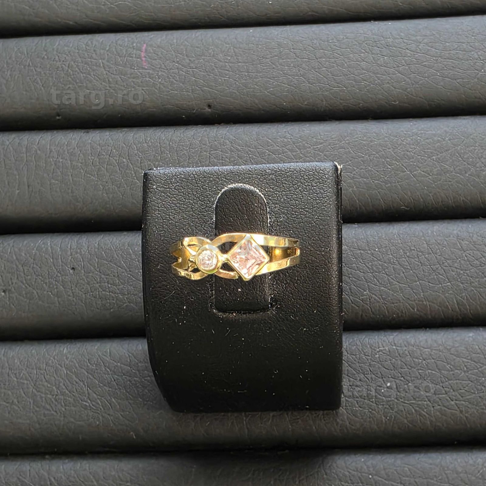 Inel Aur 18K - 1.59 grame / 910 lei ( B34149.1 / Ag28 Doi Baieti ) 4
