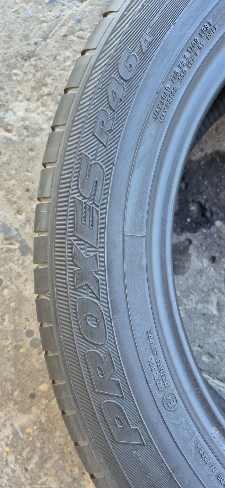 4 anvelope vara  Toyo 225/55/19.Pretul este pe bucata. 6