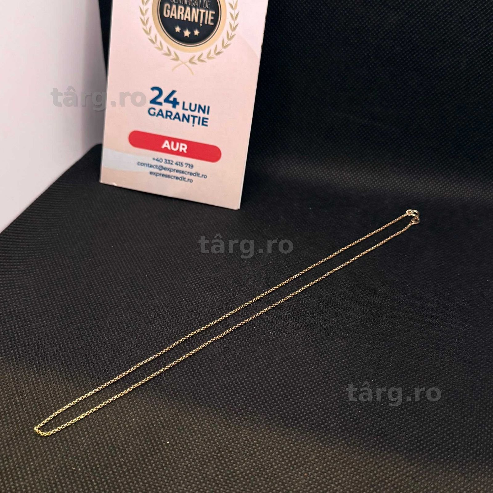 Lant aur 14K 1.3g (AG15 Gara 1 B34187.1) Garantie 2 ani! 3