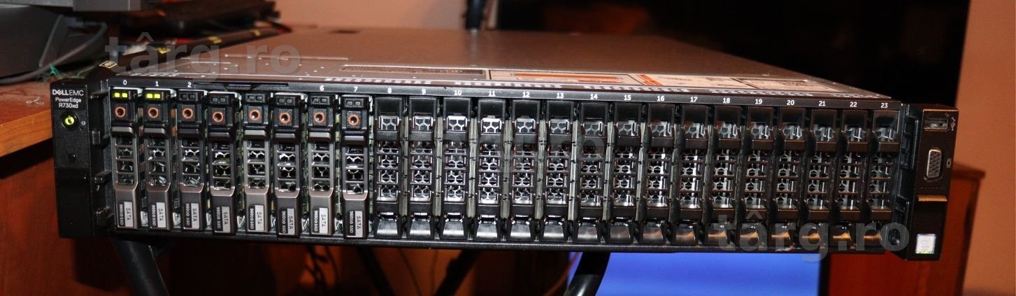 Server Dell PEdge R730XD 24Bays 40 Cores 128Gb X520-DA2