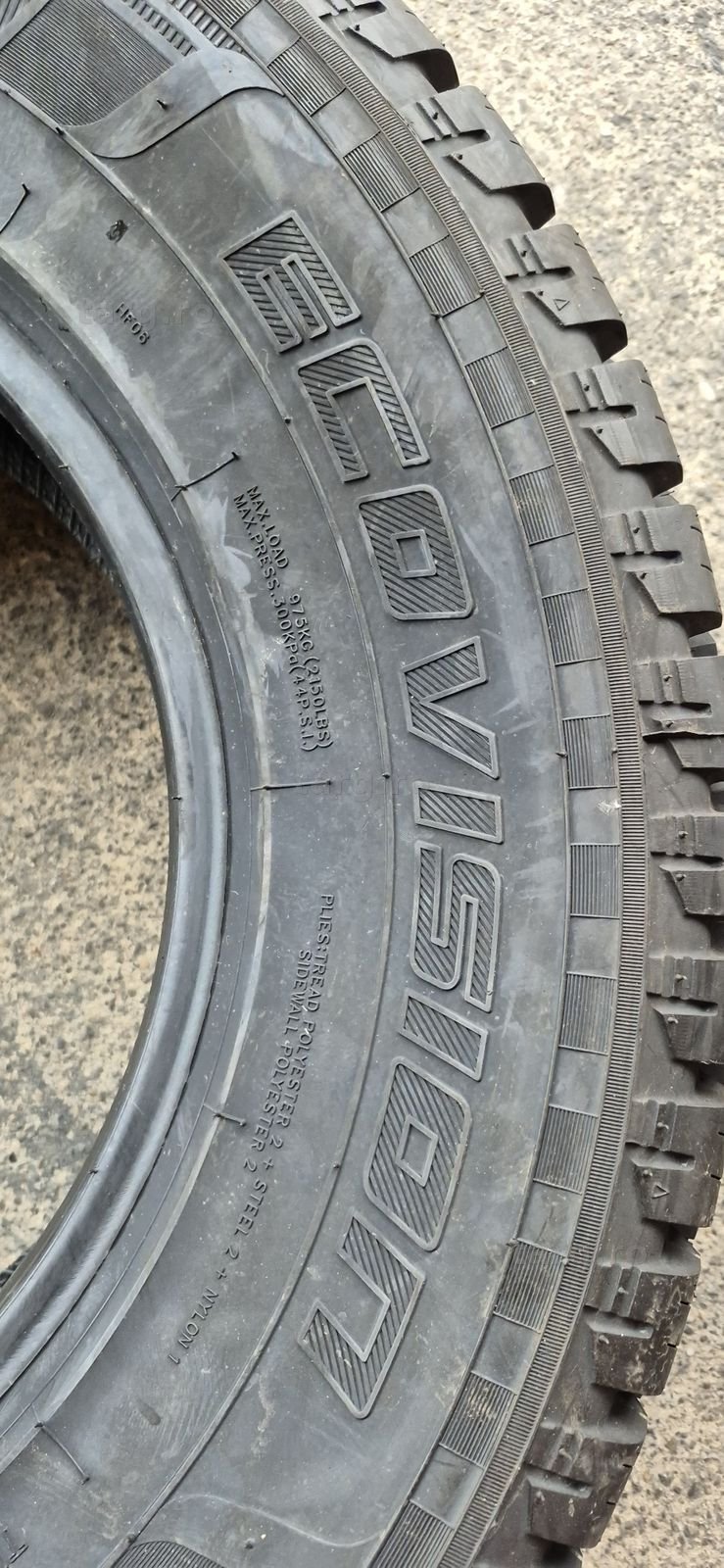 4 anvelope M+S noi Ecovision All Terrain 245/70/16,dot 2024.Pretul este pe bucata. 4