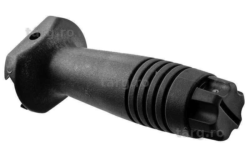 Maner  T A C T I C  vertical pentru sine RIS 20mm airsoft 114 mm
