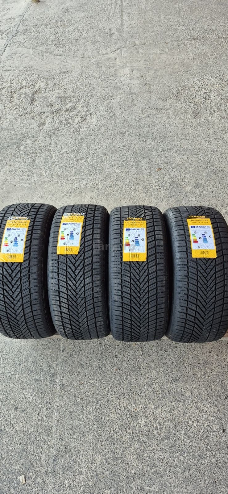 4 anvelope M+S noi Tercelo 225/45/17,dot 2025.Pretul este pe bucata.