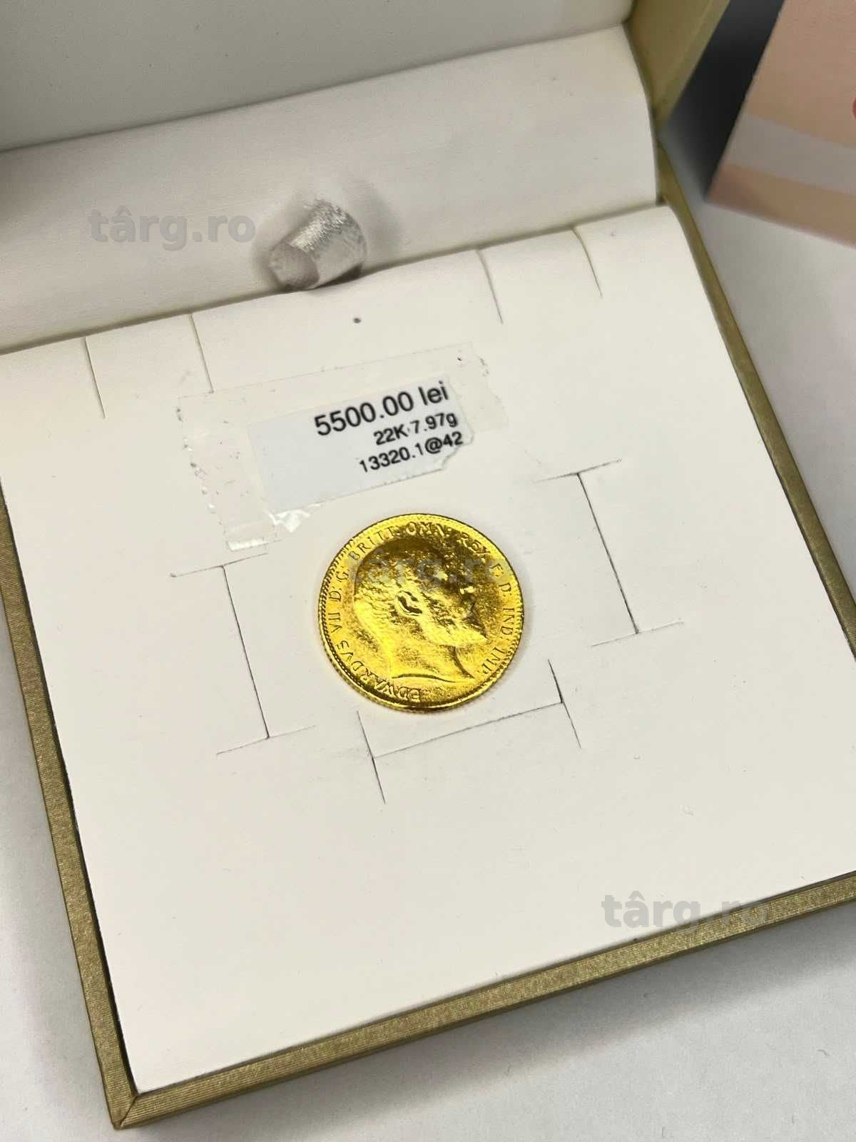 Moneda Aur 22k 7.97gr (ag42 b.13320) garantie 24 luni 3