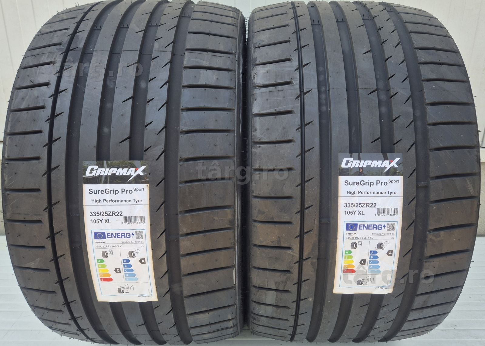 335/25 R22 105Y GRIPMAX ProSport XL Anvelope vara Aderenta clasa A