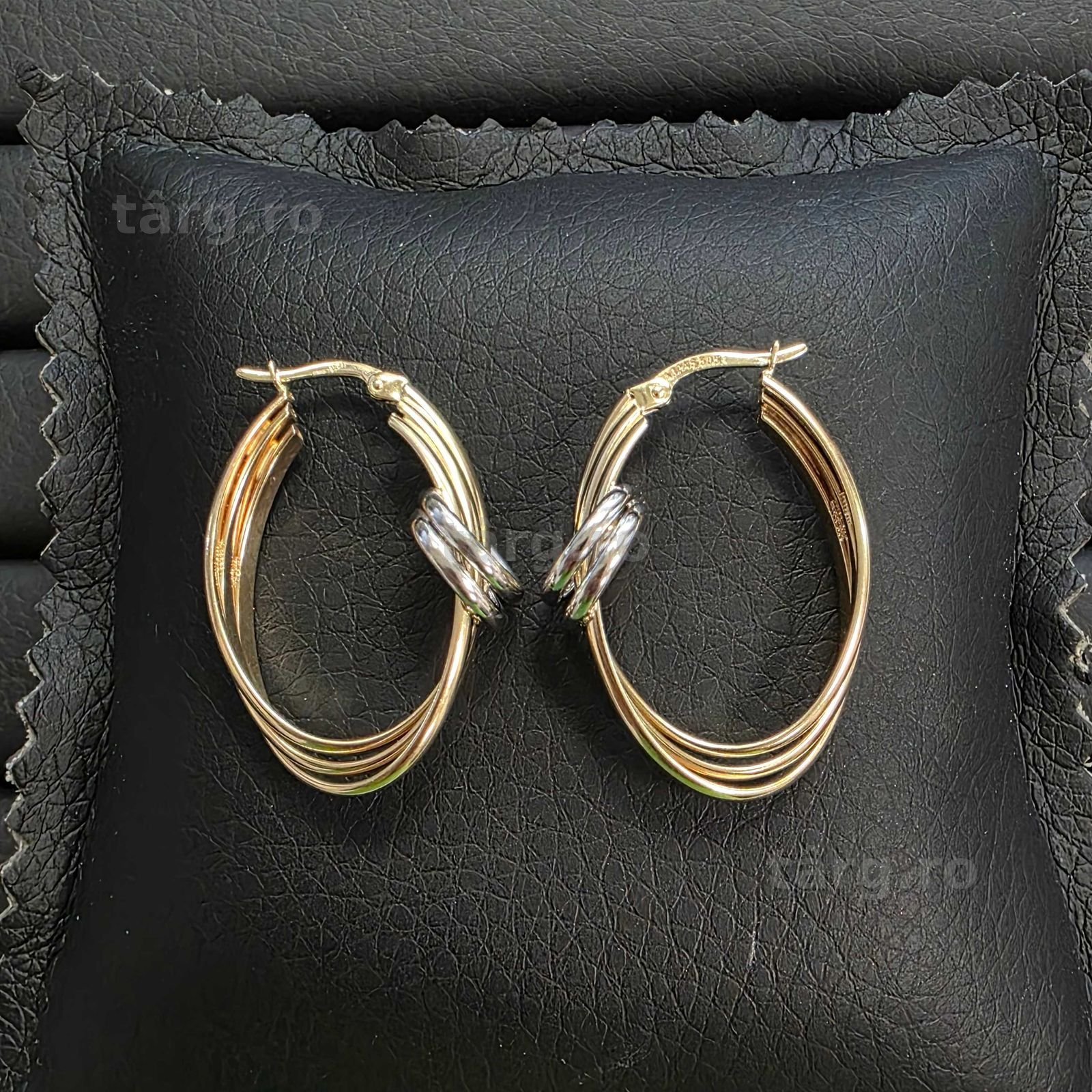 Cercei Aur 14K - 5.62 grame / 2810 lei ( B33959.1 / Ag28 Doi Baieti ) 2