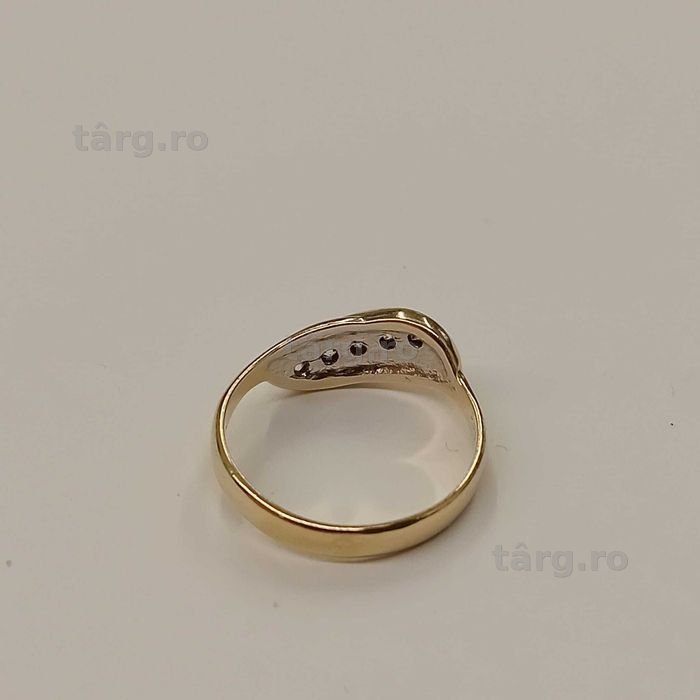 Inel aur 14k 2.20g (ag49 Esplanada b.7664.1) Garantie 2 Ani 4