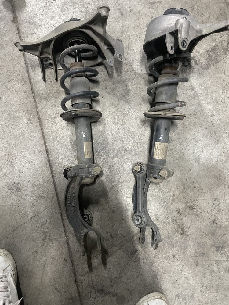 Amortizoare fata Audi a5 a4 b8 + arc + flansa