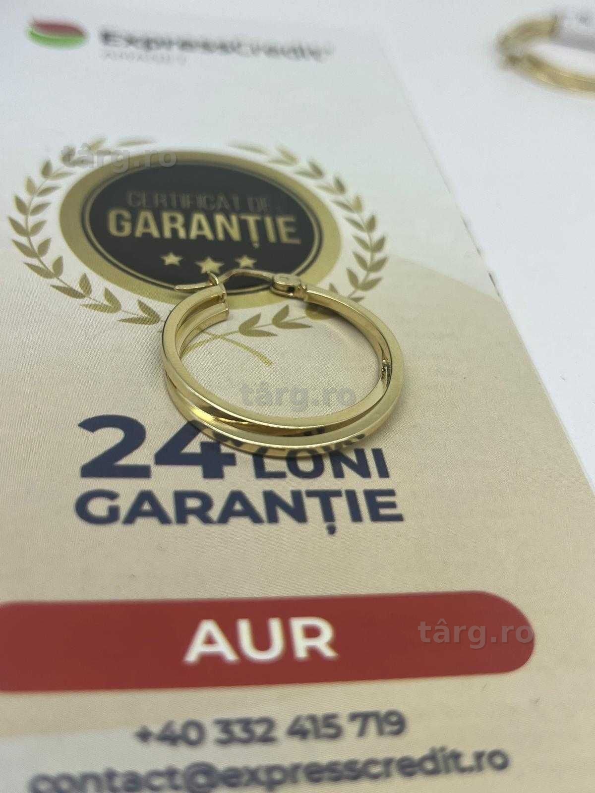 Cercei 14k 2.90g ( Galata B8487.6 ) Garantie 2 ani! 2