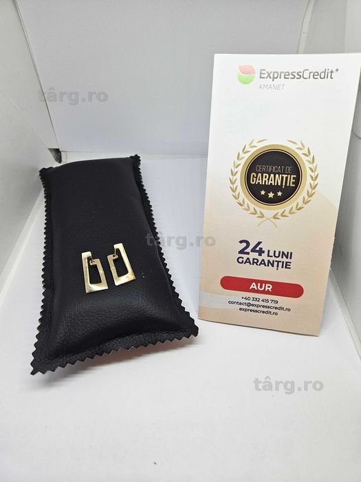 Cercei aur 14k 3.07gr ( Ag1 Alexandru b53706.1 )*Garantie 2 ani