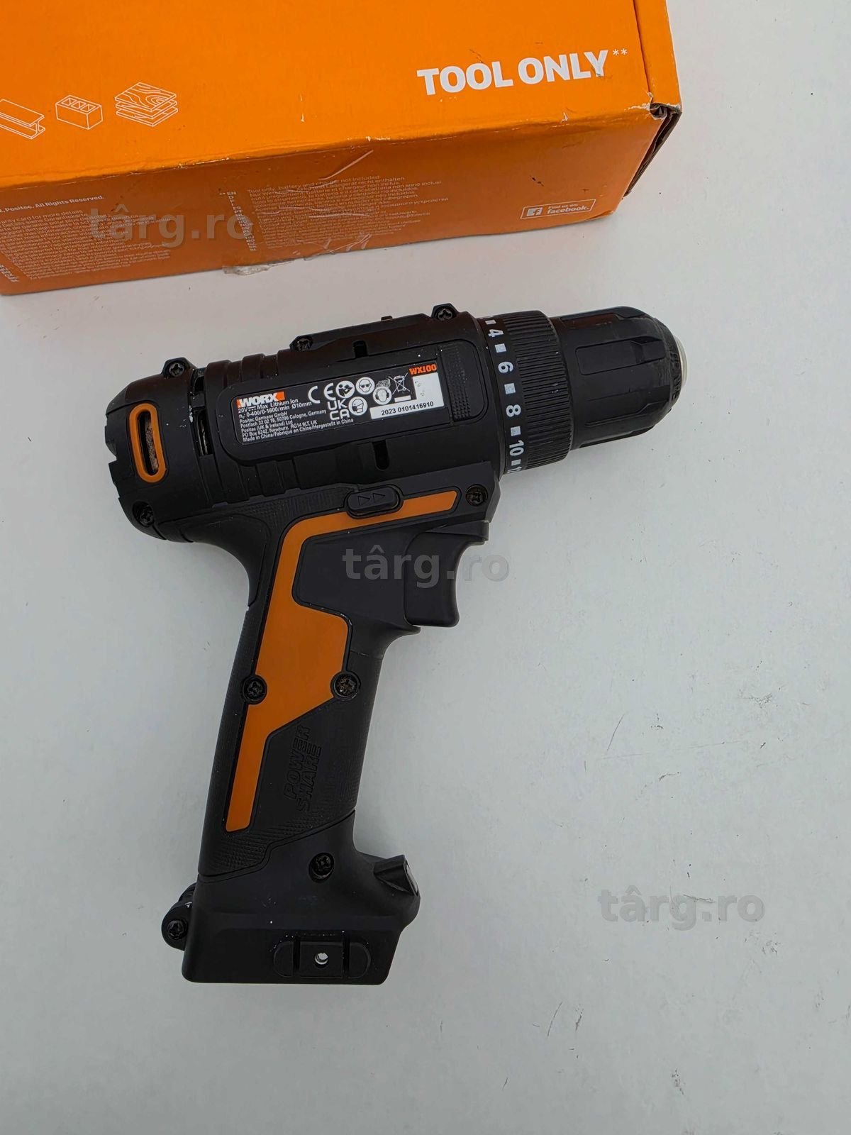 Mașină de găurit & înșurubat Worx WX100 3
