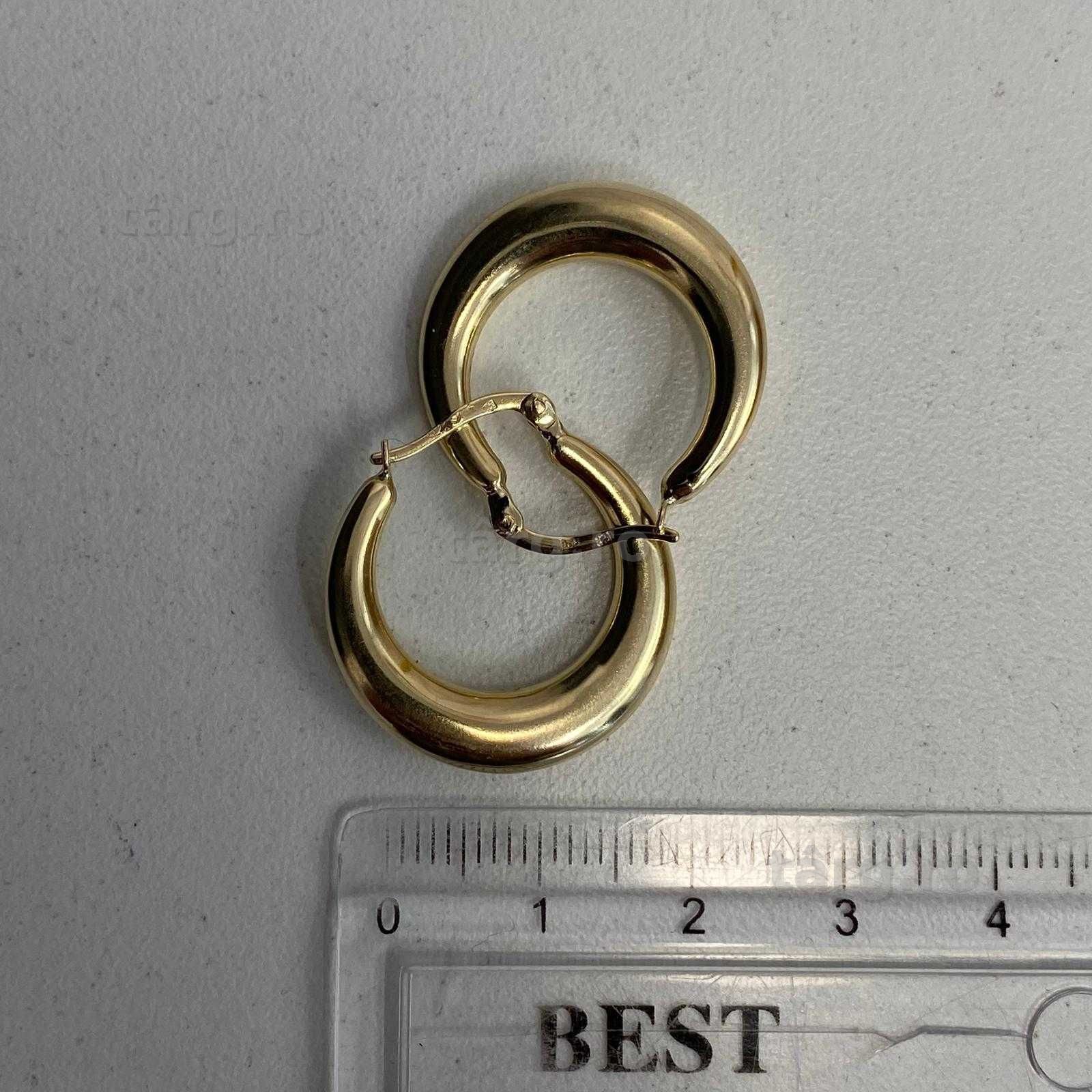 Cercei aur 14k 2.40 (Ag13 56098) Garantie 2 ani!