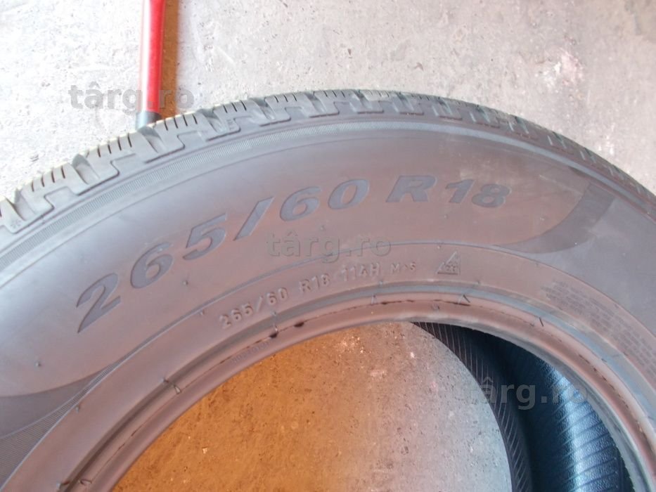 4 anvelope iarna pirelli 265 60 18 profil 6,5 mm (dot 2019 4