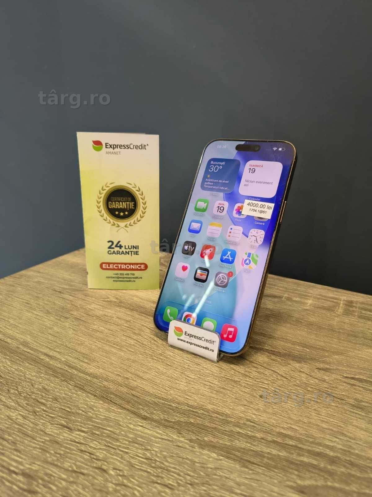 (AG51) Apple iPhone 16 Pro Max 256GB b1704 - Garantie 2 ani! 2