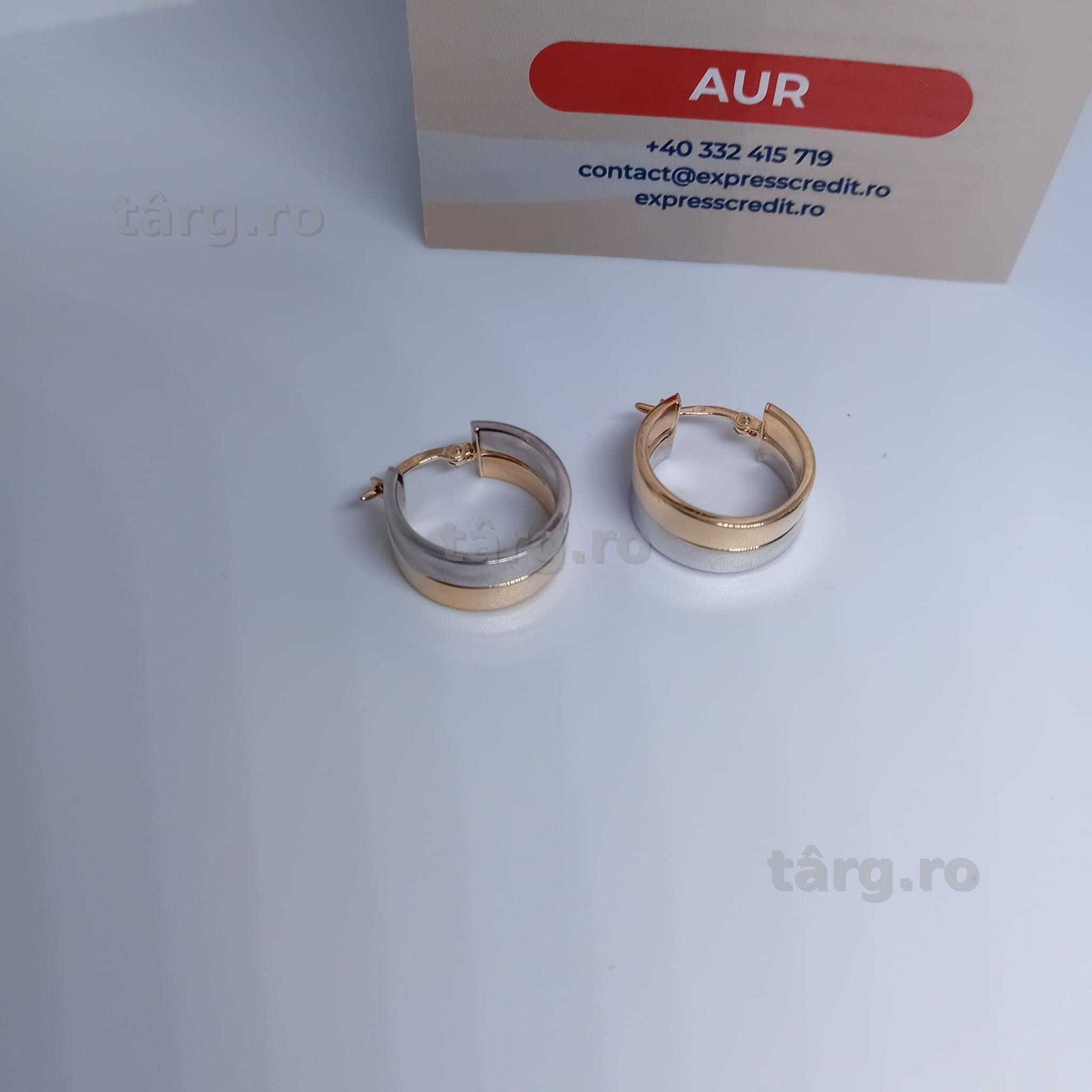Cercei Aur 14K 3.71g (Ag4 Dacia B.51840) Garantie 2 ani 2