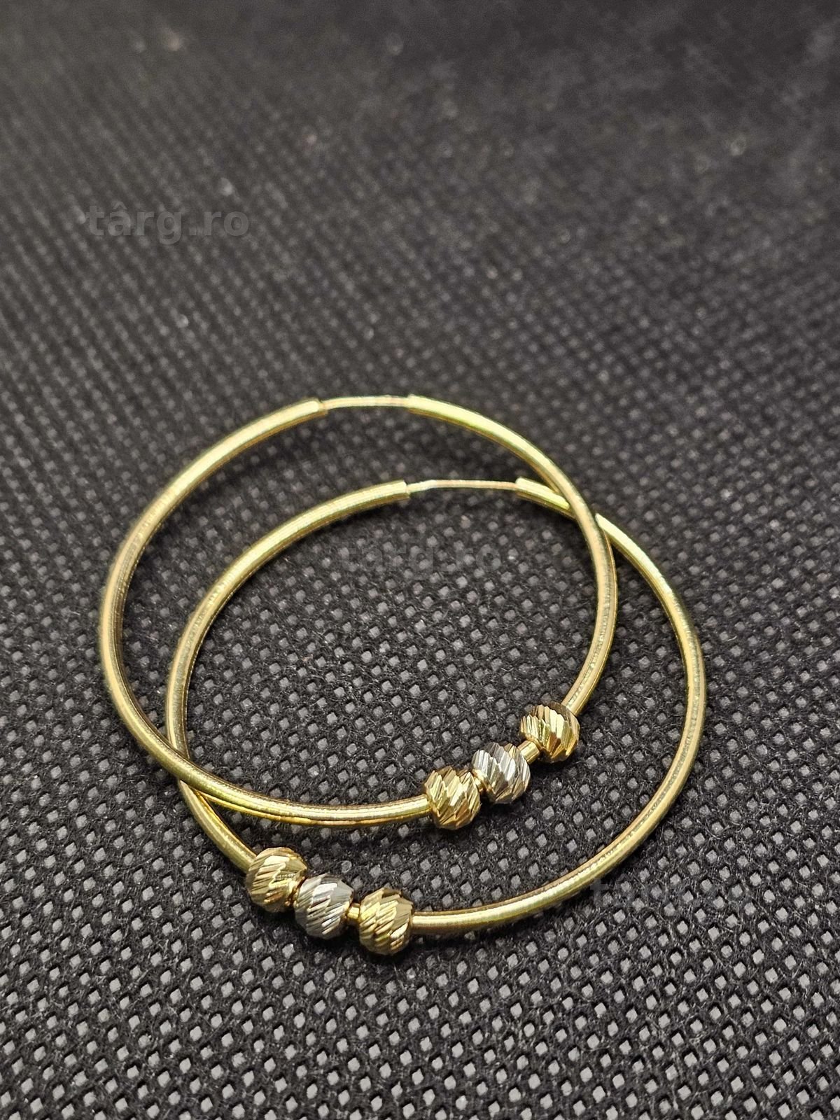 Cercei aur 14K 2.98g (49831.1 AG 11 Piata Nicolina) 2 ani garantie! 2
