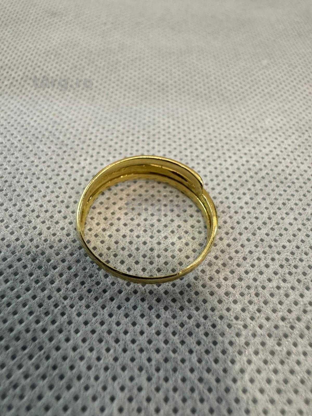(Ag41) Inel aur 18K B6660.44 - Certificat de garanție! 4