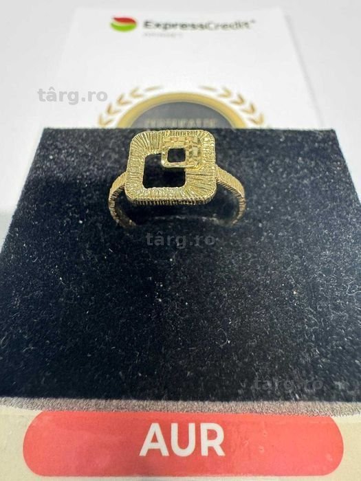Inel din aur 14k (68449.3/ 10 Pacurari 1) Garantie 2 ani! 2