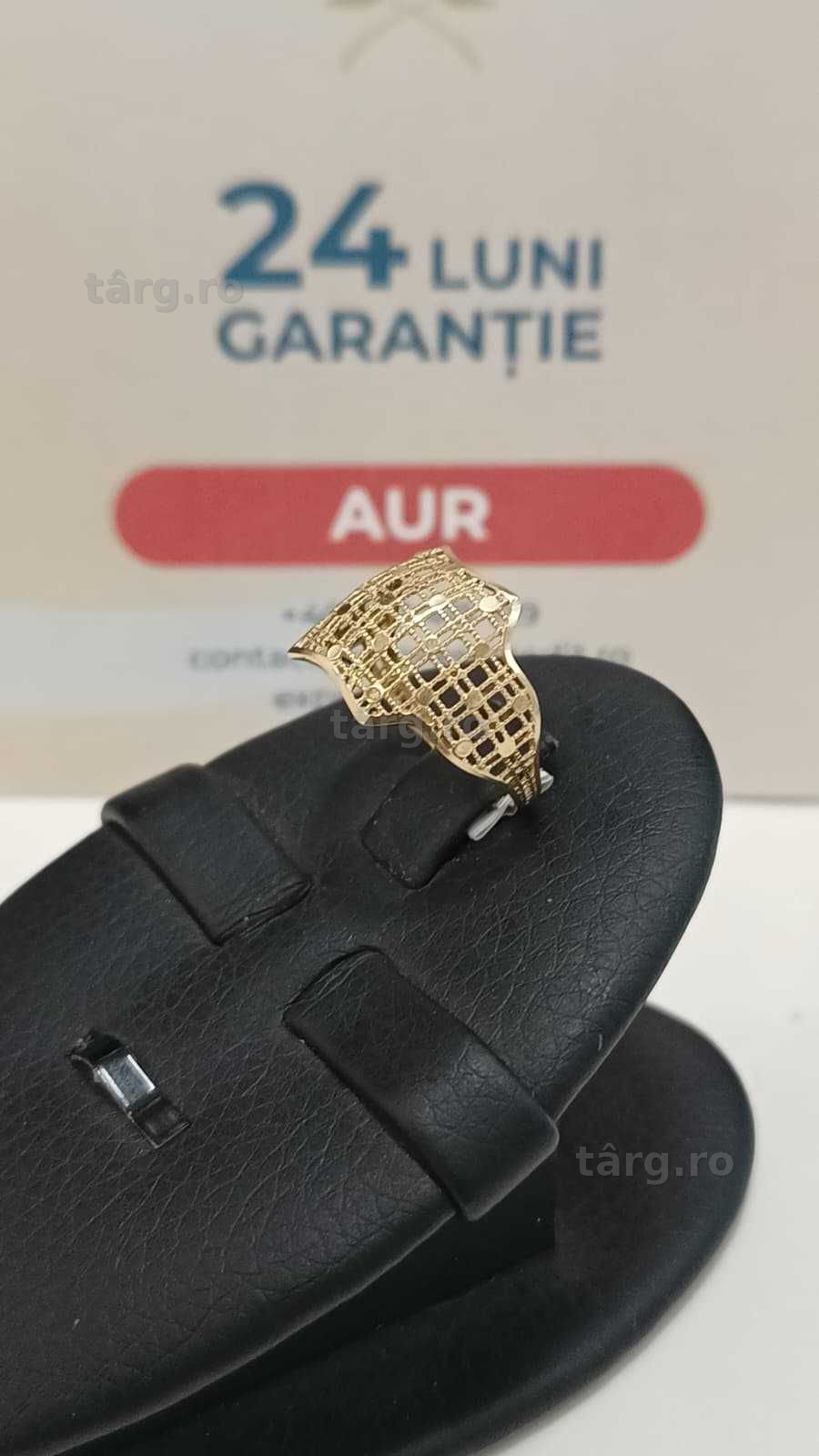 Inel aur 14K 1.73gr [AG24 Harlau B.46235.2] - Garantie 2 ani! 3