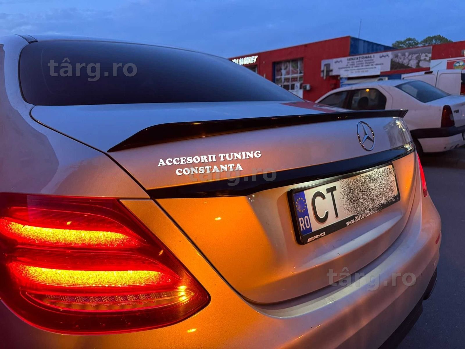 Eleron Portbagaj - Mercedes E Class W213 E63s Negru Lucios