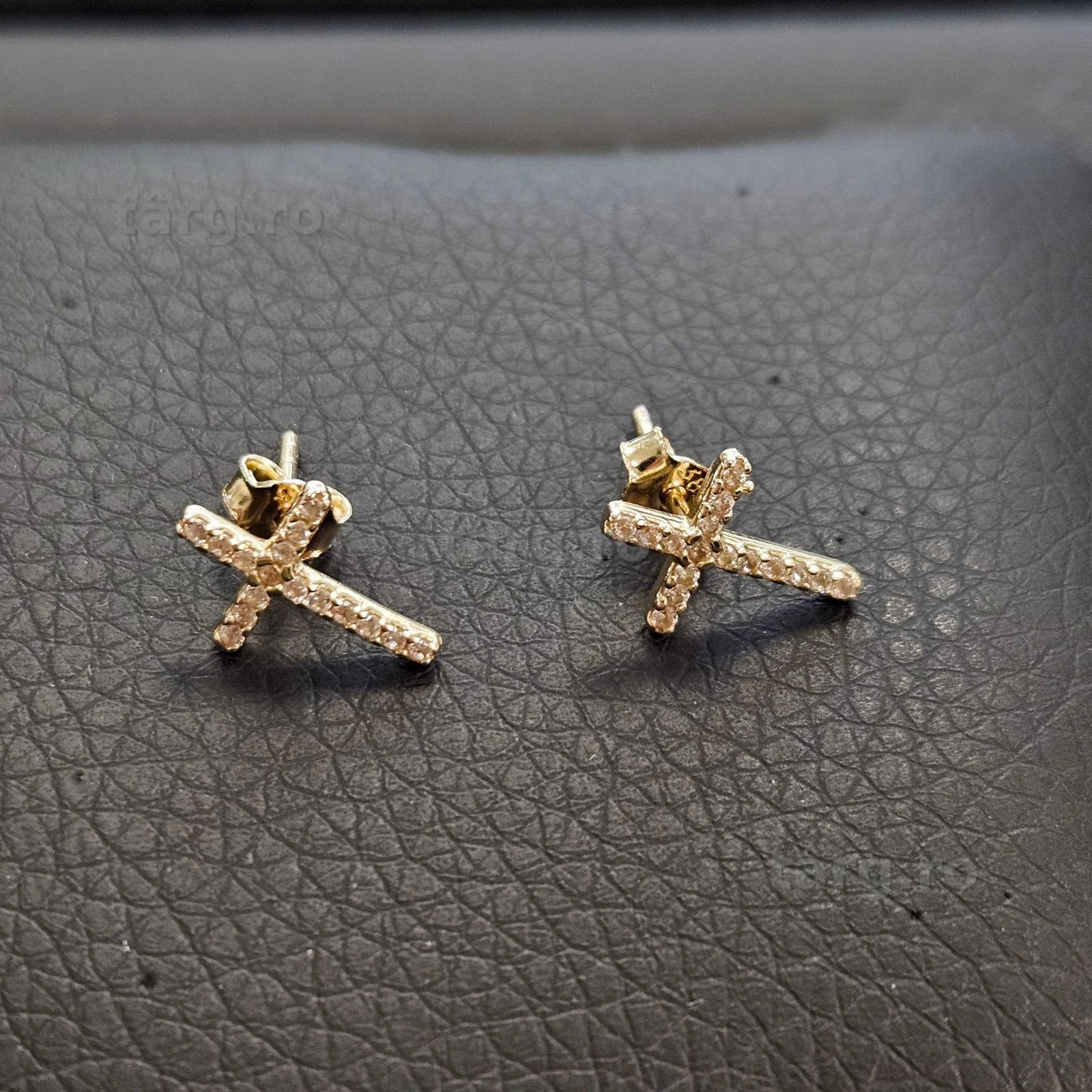 Cercei Aur 14K - 1.27 grame / 600 lei ( B34338.1 / Ag28 Doi Baieti ) 2