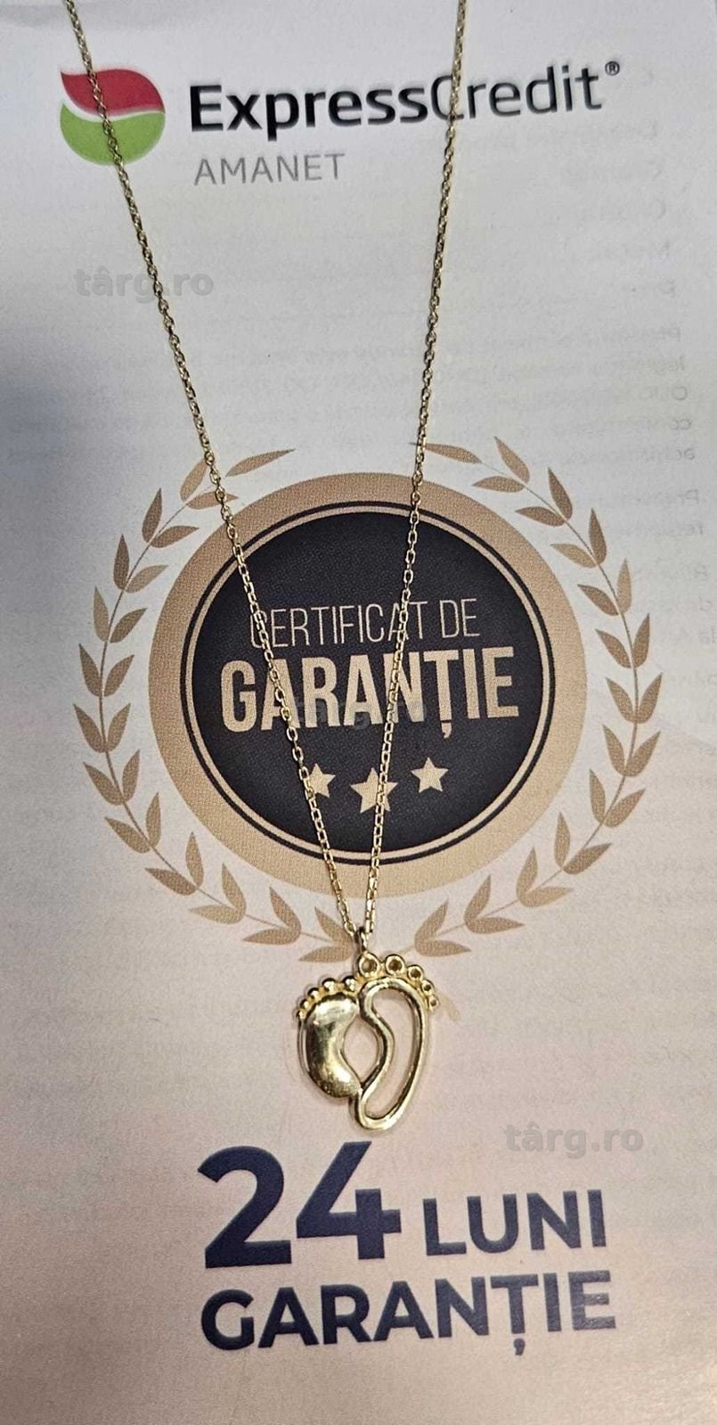 Colier din aur (AG32 B28612.6) 2 ANI GARANTIE!