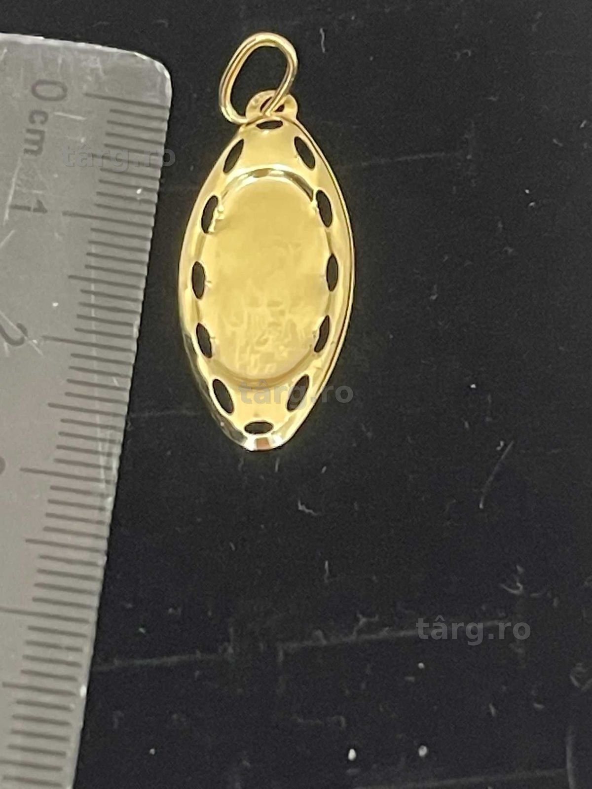 Medalion aur 14K 0.98gr (Ag43 Falticeni B3804) Garantie/Factura 4