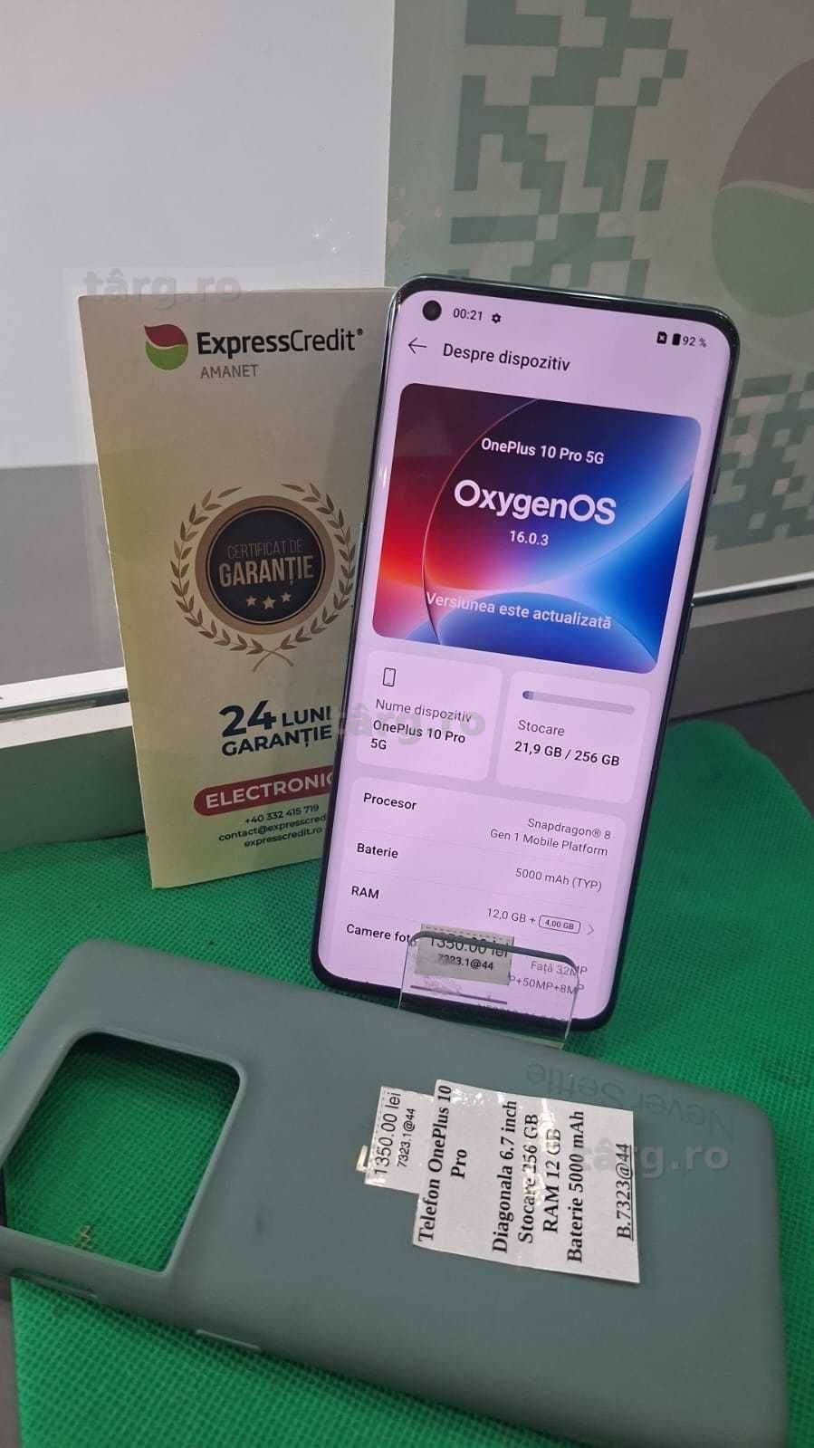 OnePlus 10 Pro 5G 12/256 Gb (Ag44 B7323) - Garantie 2 ani! 2