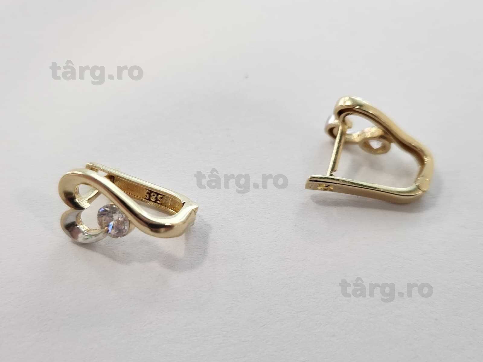 CErcei aur, 14k, 2.52g (b 68861.5 Ag2 Tudor) 4