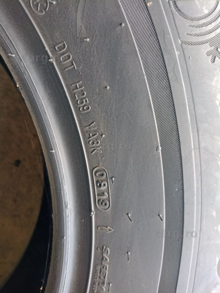 2 anvelope M+S Kumho 265/70 R17 dot 0819 6