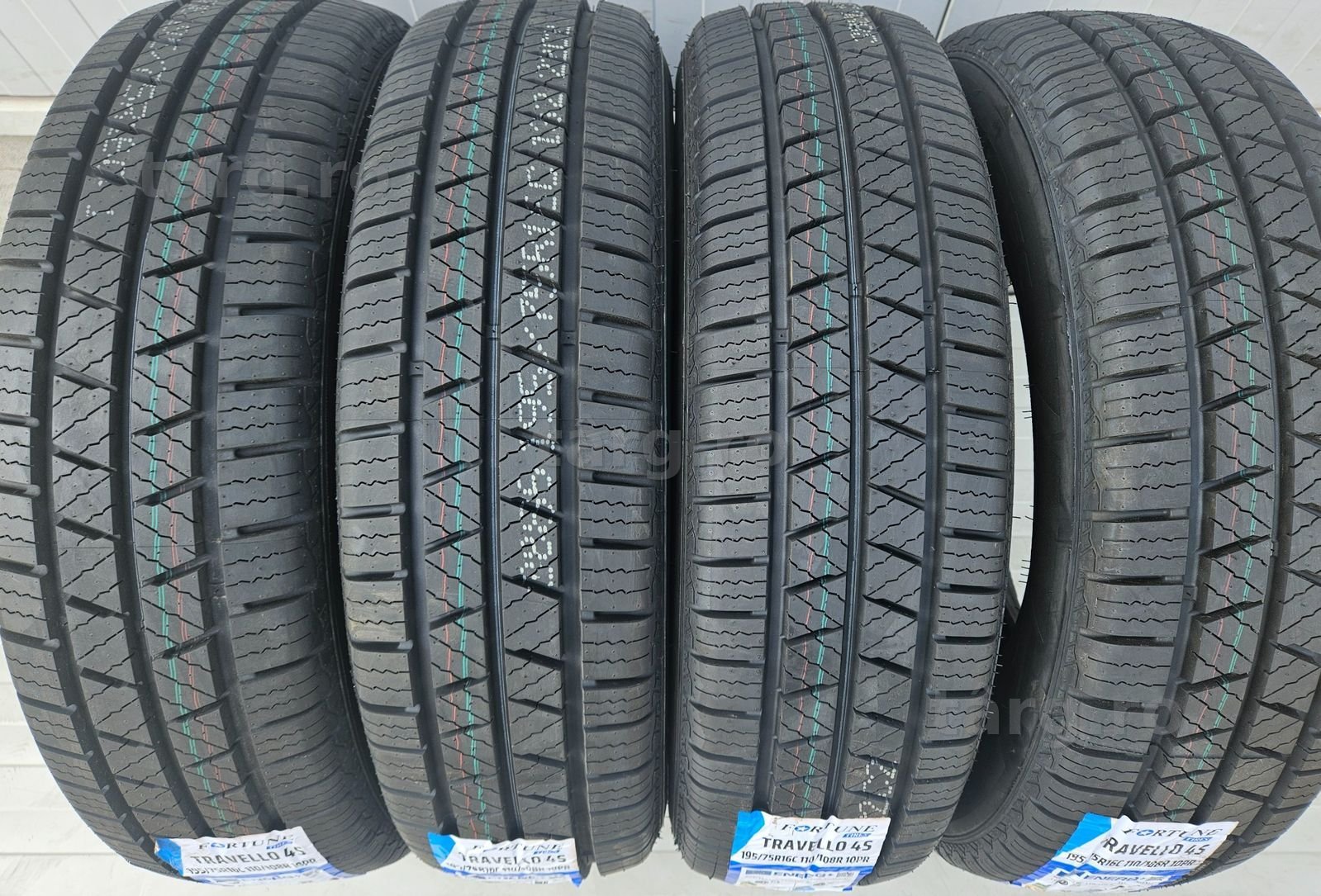 195/75 R16C, 110R (10 pliuri), FORTUNE Travello 4S, Anvelope mixte M+S 2